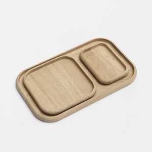 Plateaux en chêne massif Bento – Drugeot Manufacture