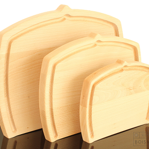 Planche à découper avec Rigole