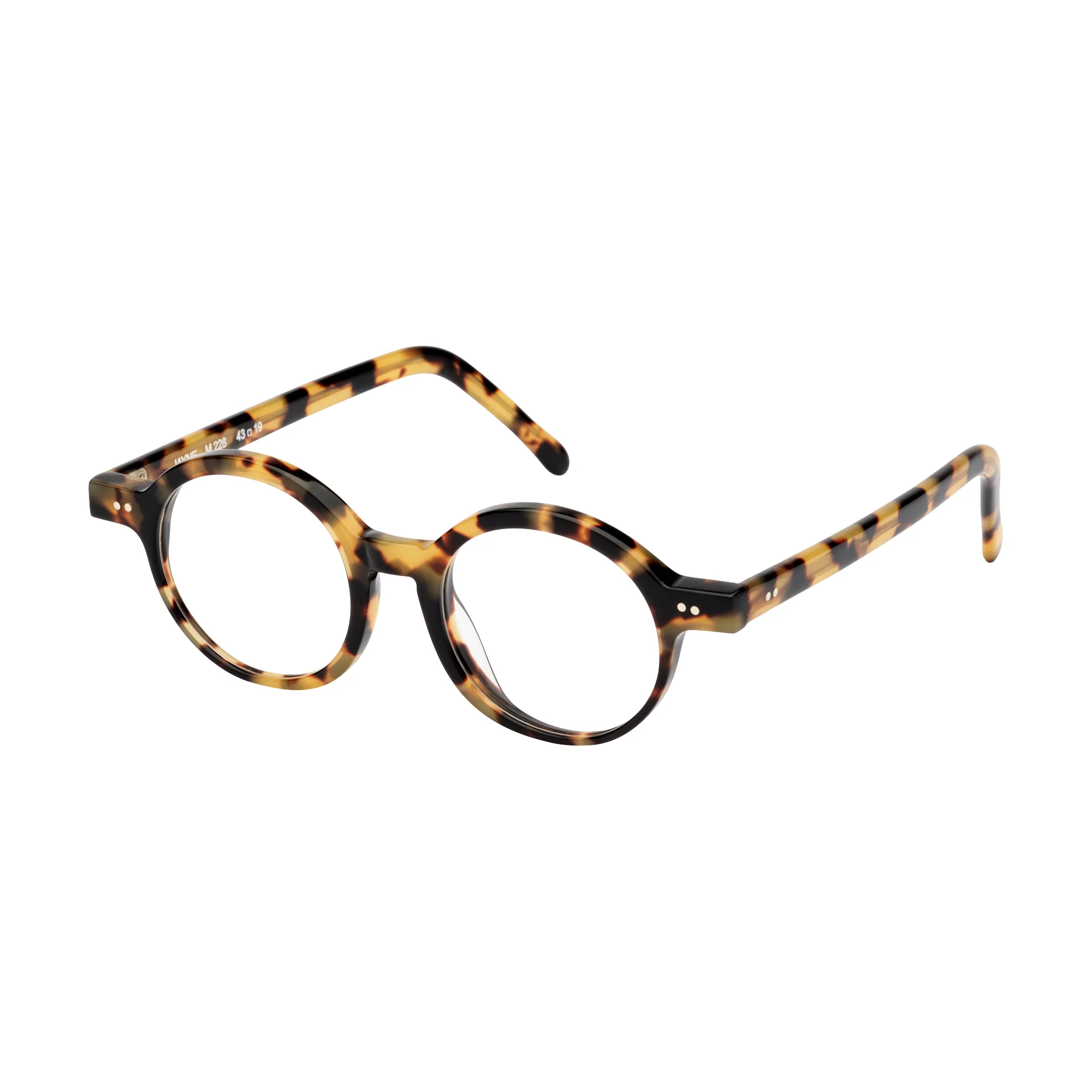 JAYNE - Écaille noire et jaune – Image 2