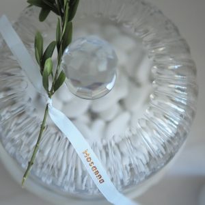 Bracelet ruban brodé “Hosanna” ©Catho Rétro