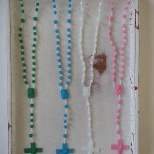 Chapelet en plastique