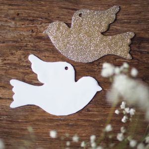 Colombe émaillée – Catho Retro X Chez les voisins