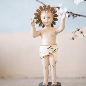 Statuette de l’Enfant Jésus – Effet Vintage