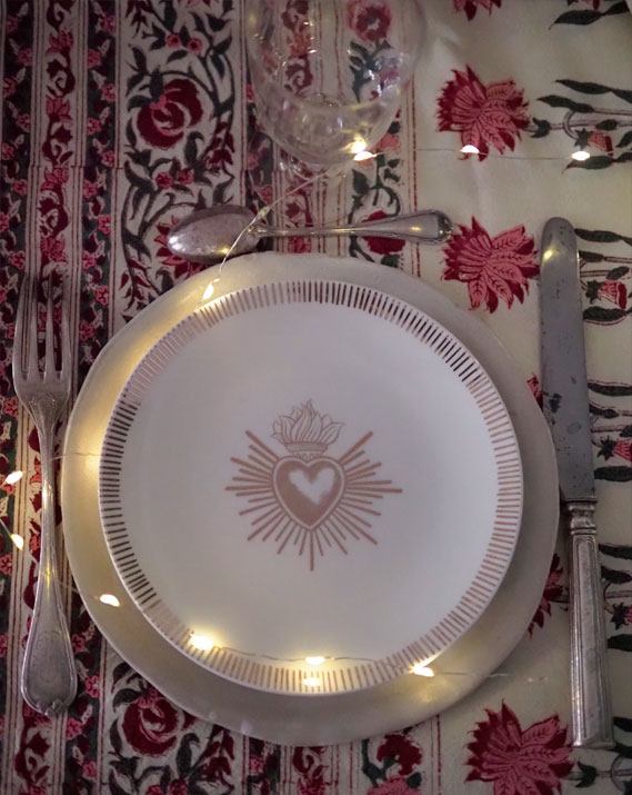 Lot de 4 assiettes Ex-Voto – Image 2