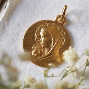Médaille Dulcis Mater | Or 18 carats