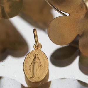 Médaille Miraculeuse festonnée | Or 18 carats