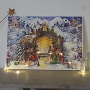 Mon calendrier de l’Avent chocolat – Crèche de Bethléem