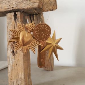 Pampille de Noël en laiton