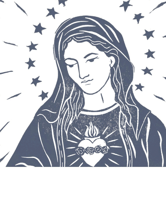 Sainte affiche personnalisable | Catho Rétro X Des Saints Gravés – Image 2