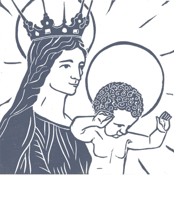 Sainte affiche personnalisable | Catho Rétro X Des Saints Gravés – Image 6