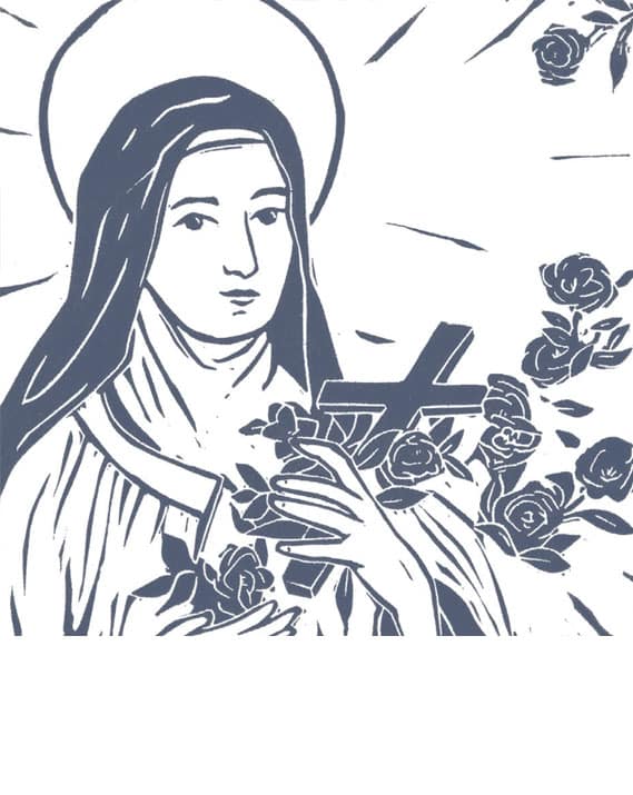 Sainte affiche personnalisable | Catho Rétro X Des Saints Gravés – Image 7