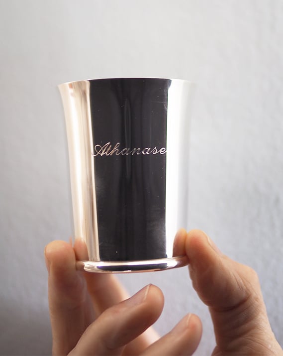 Timbale “Jonc” métal argenté – Catho Rétro X Ercuis – Image 4